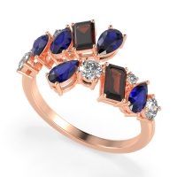 Fashion Multi-Shape Split Shank Garvi Band