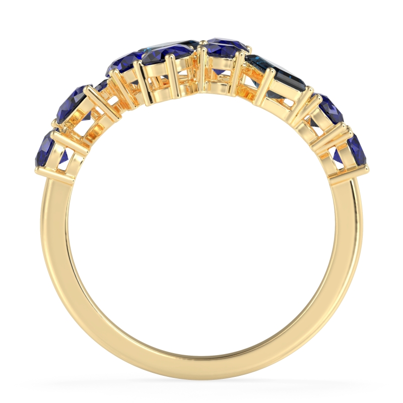 Fashion Multi-Shape Split Shank Garvi Band