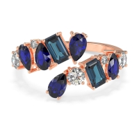 Fashion Multi-Shape Split Shank Garvi Band