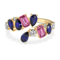 Fashion Multi-Shape Split Shank Garvi Band