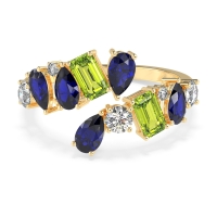 Fashion Multi-Shape Split Shank Garvi Band