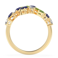 Fashion Multi-Shape Split Shank Garvi Band