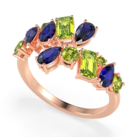 Fashion Multi-Shape Split Shank Garvi Band