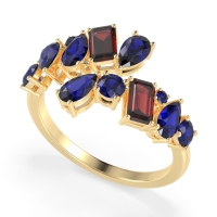 Fashion Multi-Shape Split Shank Garvi Band