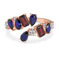 Fashion Multi-Shape Split Shank Garvi Band