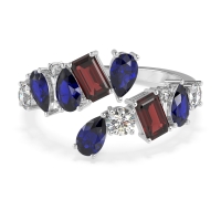 Fashion Multi-Shape Split Shank Garvi Band