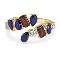 Fashion Multi-Shape Split Shank Garvi Band