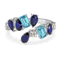 Fashion Multi-Shape Split Shank Garvi Band