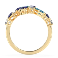 Fashion Multi-Shape Split Shank Garvi Band