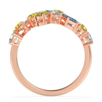 Fashion Multi-Shape Split Shank Garvi Band