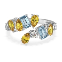 Fashion Multi-Shape Split Shank Garvi Band