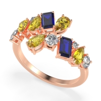 Fashion Multi-Shape Split Shank Garvi Band