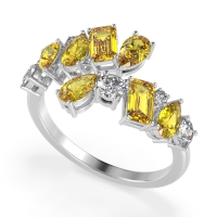 Fashion Multi-Shape Split Shank Garvi Band