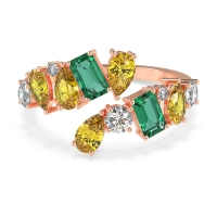 Fashion Multi-Shape Split Shank Garvi Band