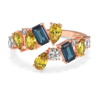 Fashion Multi-Shape Split Shank Garvi Band