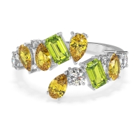Fashion Multi-Shape Split Shank Garvi Band