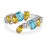 Fashion Multi-Shape Split Shank Garvi Band