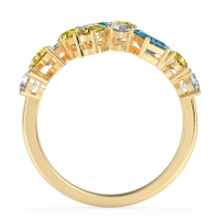 Fashion Multi-Shape Split Shank Garvi Band