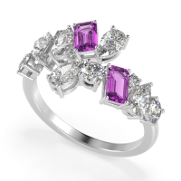 Fashion Multi-Shape Split Shank Garvi Band