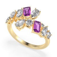 Fashion Multi-Shape Split Shank Garvi Band