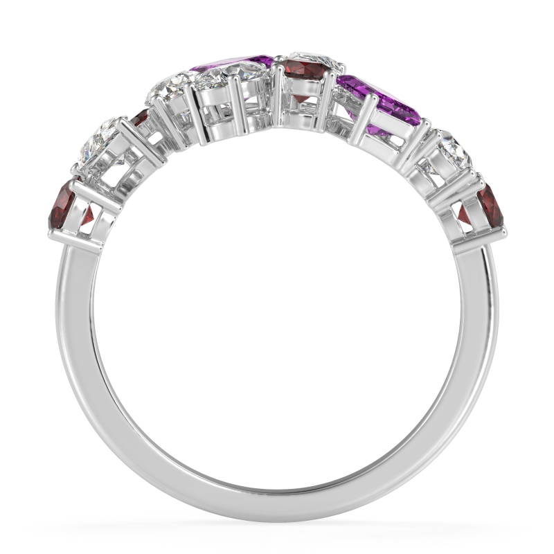 Fashion Multi-Shape Split Shank Garvi Band