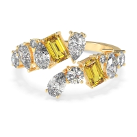Fashion Multi-Shape Split Shank Garvi Band