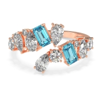 Fashion Multi-Shape Split Shank Garvi Band