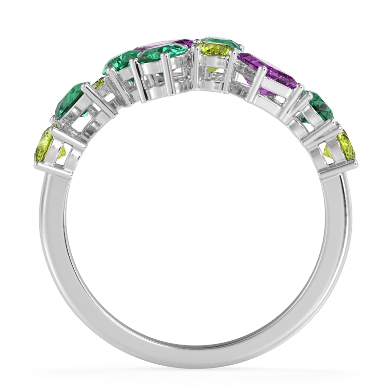 Fashion Multi-Shape Split Shank Garvi Band