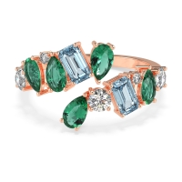 Fashion Multi-Shape Split Shank Garvi Band