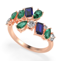 Fashion Multi-Shape Split Shank Garvi Band