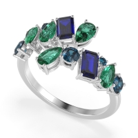 Fashion Multi-Shape Split Shank Garvi Band