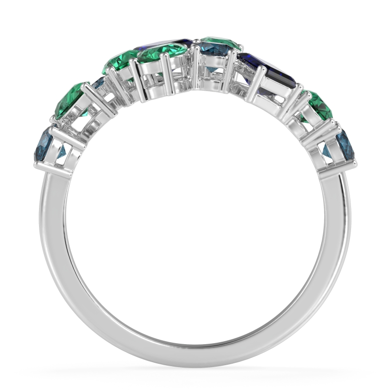 Fashion Multi-Shape Split Shank Garvi Band