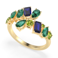 Fashion Multi-Shape Split Shank Garvi Band