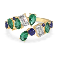 Fashion Multi-Shape Split Shank Garvi Band