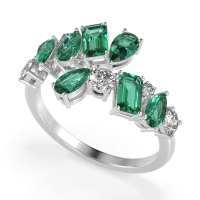 Fashion Multi-Shape Split Shank Garvi Band