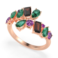 Fashion Multi-Shape Split Shank Garvi Band