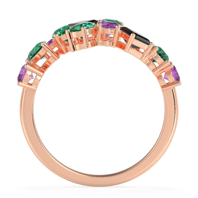 Fashion Multi-Shape Split Shank Garvi Band
