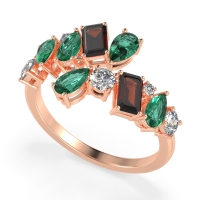 Fashion Multi-Shape Split Shank Garvi Band