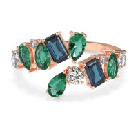 Fashion Multi-Shape Split Shank Garvi Band