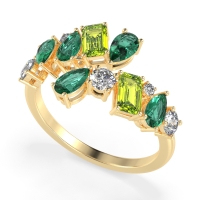 Fashion Multi-Shape Split Shank Garvi Band