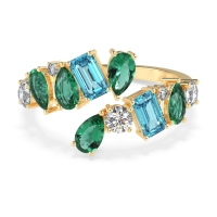 Fashion Multi-Shape Split Shank Garvi Band