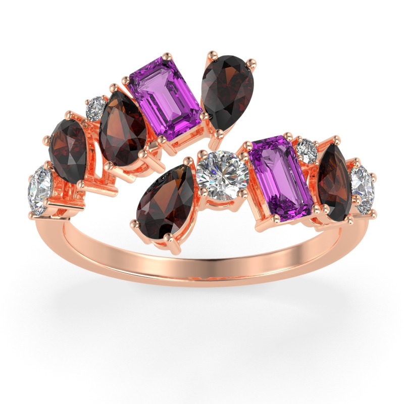 Fashion Multi-Shape Split Shank Garvi Band