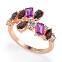 Fashion Multi-Shape Split Shank Garvi Band