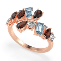 Fashion Multi-Shape Split Shank Garvi Band