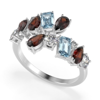 Fashion Multi-Shape Split Shank Garvi Band