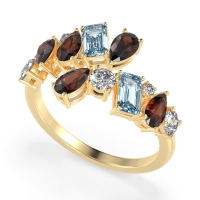 Fashion Multi-Shape Split Shank Garvi Band