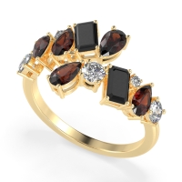 Fashion Multi-Shape Split Shank Garvi Band