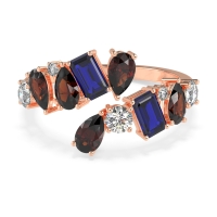 Fashion Multi-Shape Split Shank Garvi Band