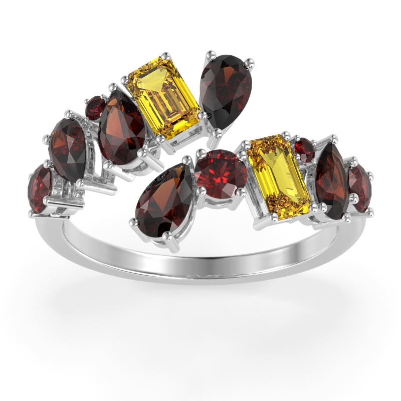 Fashion Multi-Shape Split Shank Garvi Band