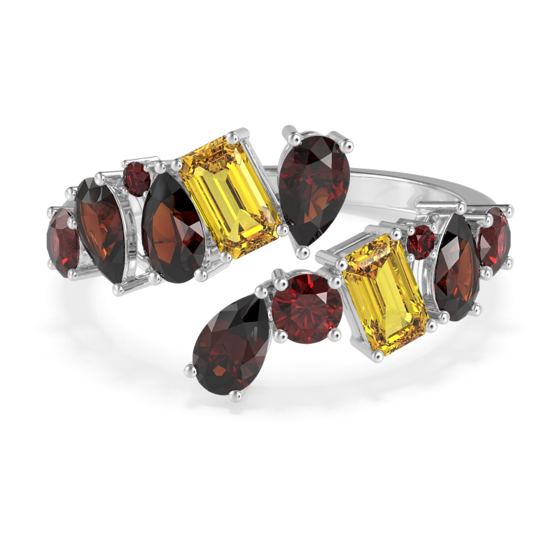 Fashion Multi-Shape Split Shank Garvi Band